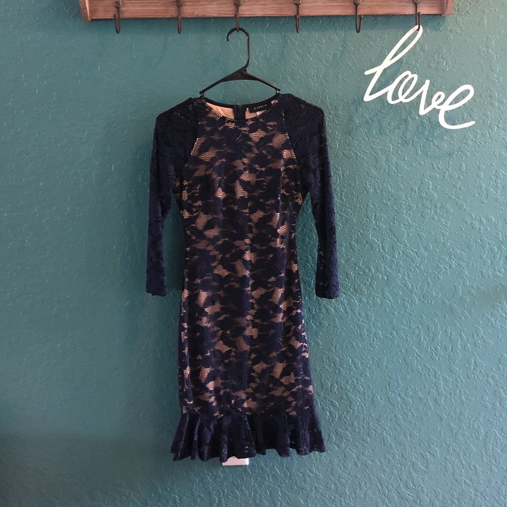 Blue Lacey Dress